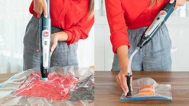 Maximize your living space and clothing with your Hoover clever space saving solutions! (H-Handy 700)