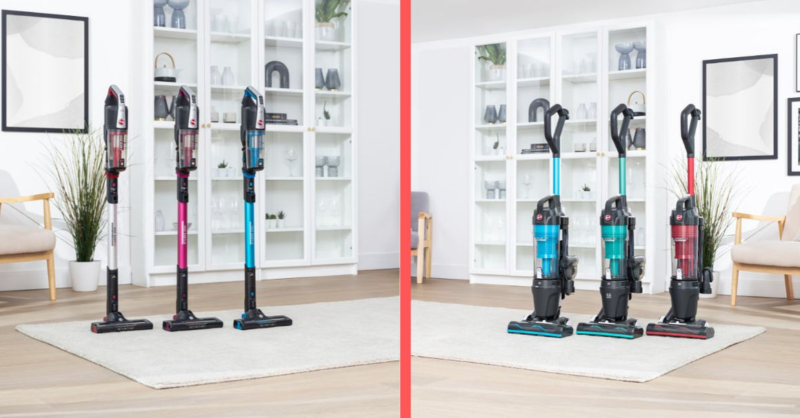 Upright vs cordless stick vacuum cleaner