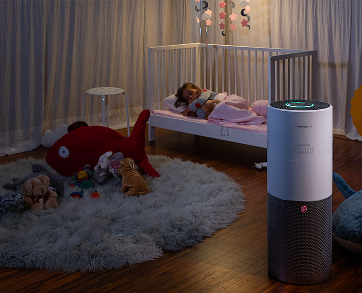 Perfect air quality for a better sleep