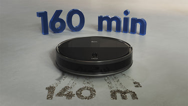 Longer cleaning sessions