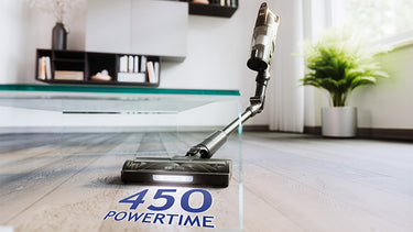 The ideal balance between suction power and runtime