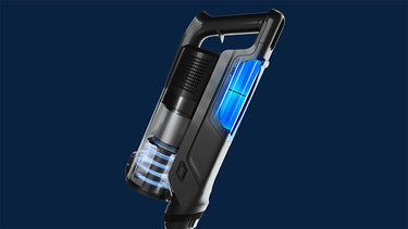 Up to 60 min of cordless cleaning