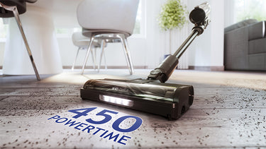 The ideal balance between suction power and runtime