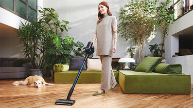 Clean the finest dust, even in the darkest areas