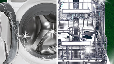 Degreases and eliminates odors