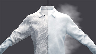 Steam cycles against allergens and wrinkles