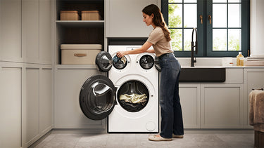 Half the laundry time, double the life moments