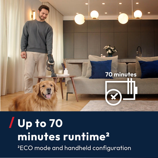 Cordless vacuum cleaner - HF4 PLUS POWER MOVE - HF4P10P 001 - 39401087