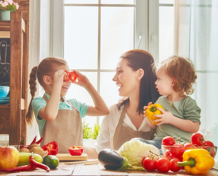 Cómo enseñar a los niños a comer verduras