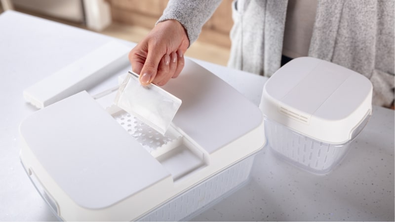 Filtre de remplacement pour boîte à aliments