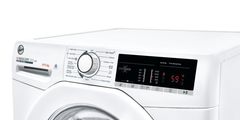 H3D 485TE/180 Washer dryer HWASH & DRY 300 LITE Hoover
