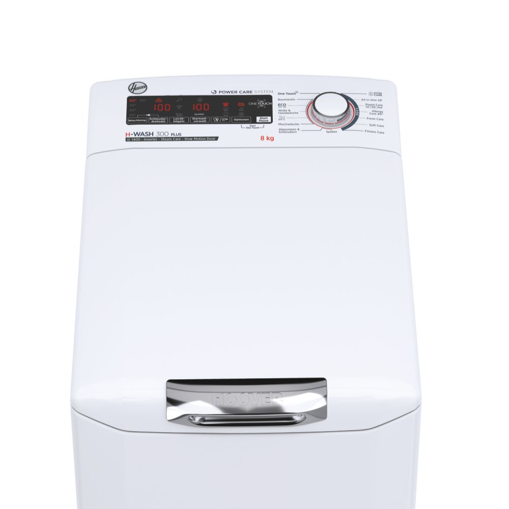 H3TSMQ48TAMCE-84 | Waschmaschinen Toplader H-WASH 300 PLUS | Hoover 
