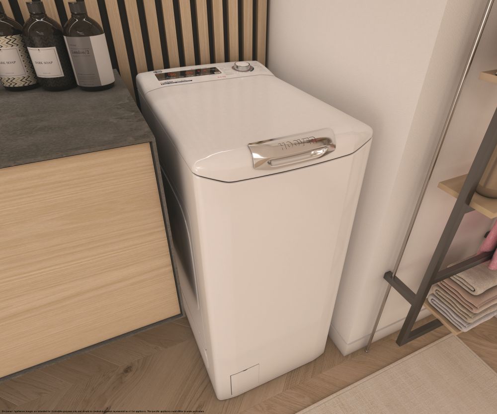 H3TSMQ48TAMCE-84 | Waschmaschinen Toplader H-WASH 300 PLUS | Hoover 