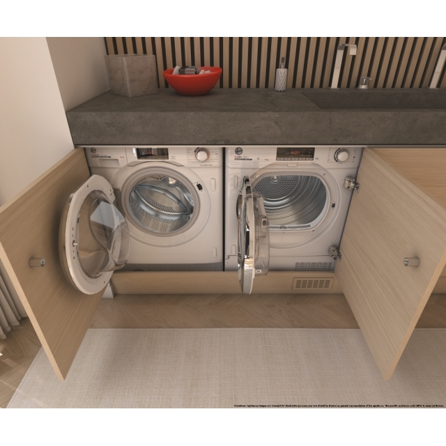 Hoover built in washer dryer discount