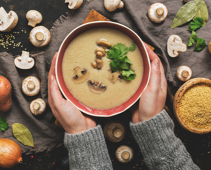 Des aliments légers pour l’hiver