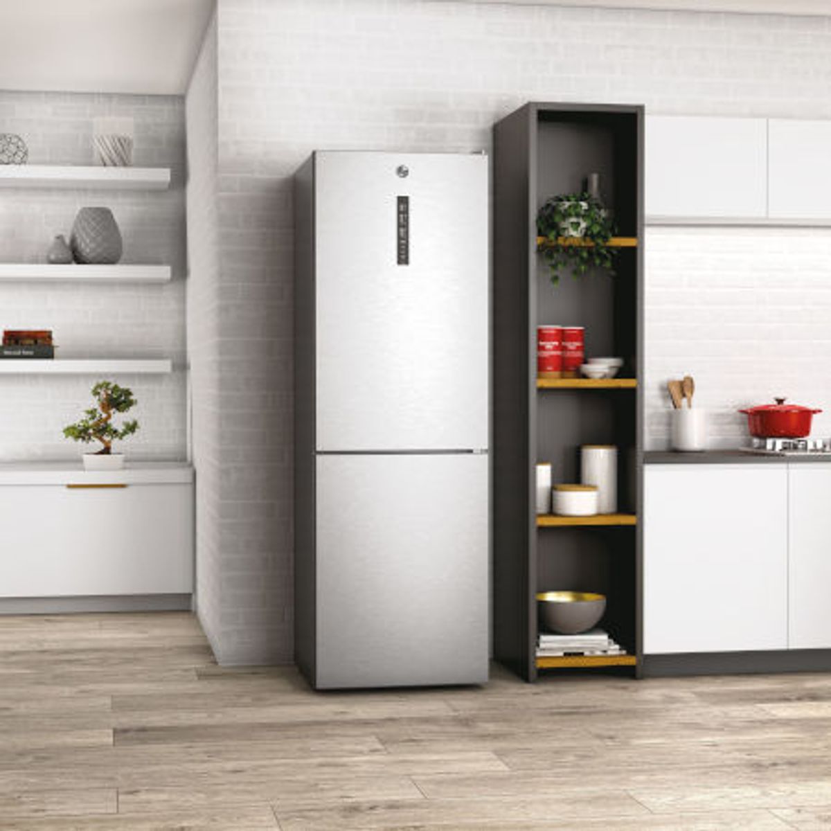 Hoover HBOL882NE/N Einbaukühlschrank - Für 88 Cm Nische