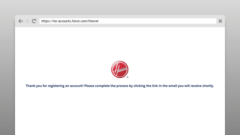 Confirmation and email
