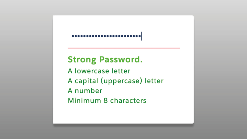Create a password