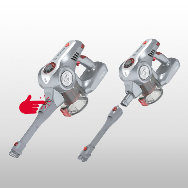 Pestra izbira nastavkov, vsi s posebno zasnovo in pripravljeni za uporabo