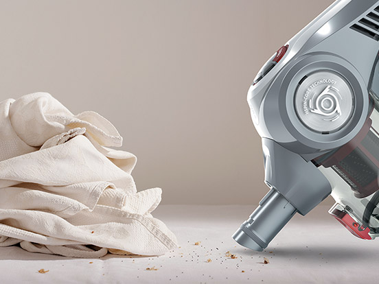 Vgrajen nastavek za reže, pripravljen za hitro čiščenje