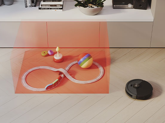 Adicione áreas proibidas onde o robot não possa aspirar, lavar ou ambos.