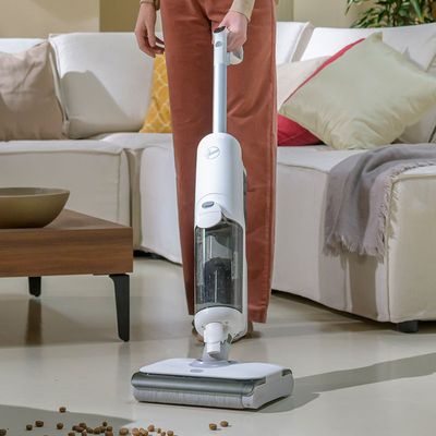 Vozascly W15 Aspirateur Laveur, Aspirateur Sans Fil Intelligent 3 En 1, 45min, Autonettoyant, 65dB, Avance Automatique, Nettoyage Des Bords, Aspiration Puissante Pour Déchets Secs Et Humides