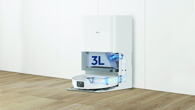 Automatische Staubabsaugung