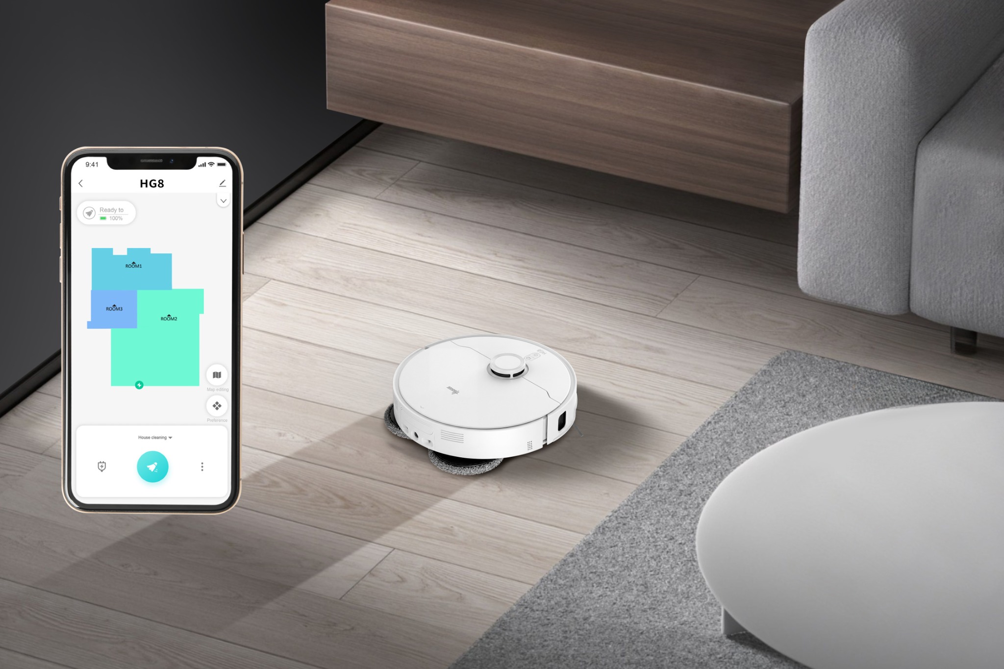 Spezielle HG Robots-App