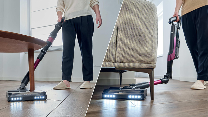 Aspirer dans les moindre recoins