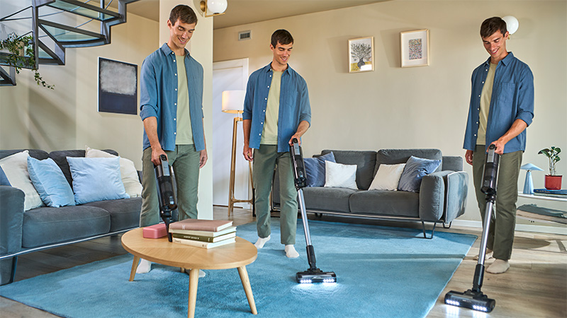 La puissance pour chaque tâche de nettoyage