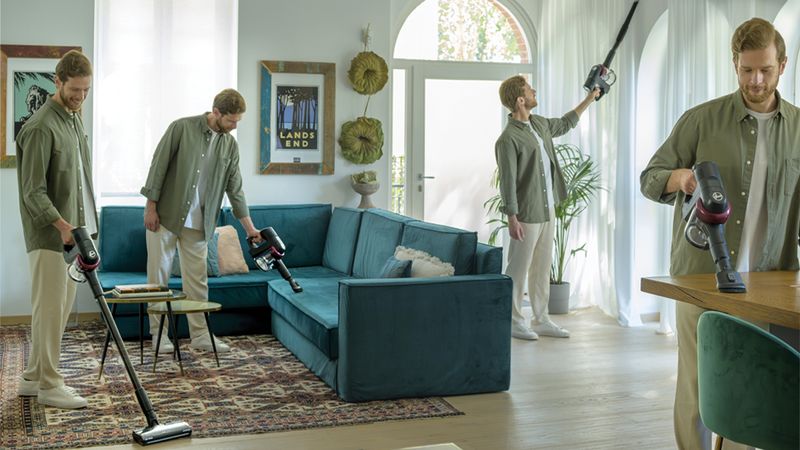 Nuovo aspirapolvere senza filo HF4