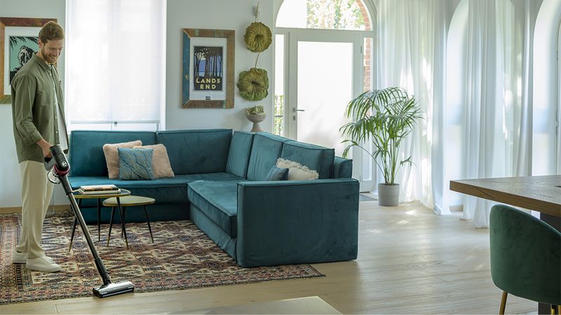 Potente aspirazione su ogni tipo di superfice