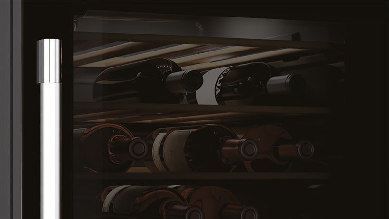 Elegantní a praktická vinotéka