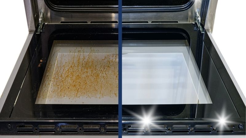 Élimine les graisses brûlées