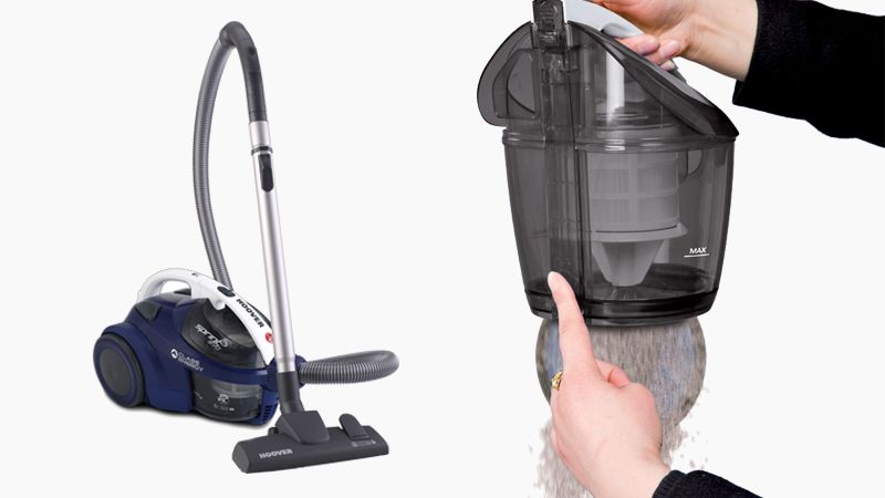 Simplify emptying system