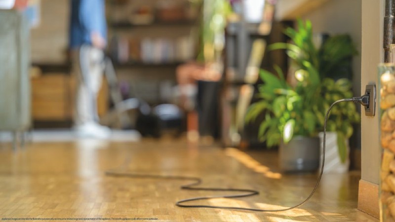 Reinigungsradius von 9,5 m