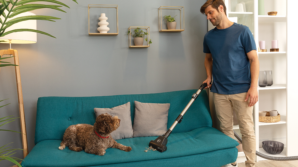 Snadné odstranění zvířecích chlupů