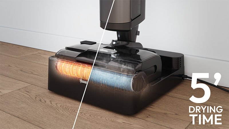 Séchage ultra-rapide en 5 minutes