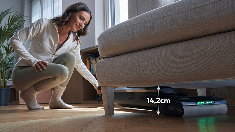 Design plat. Nettoyage partout. Performance totale.