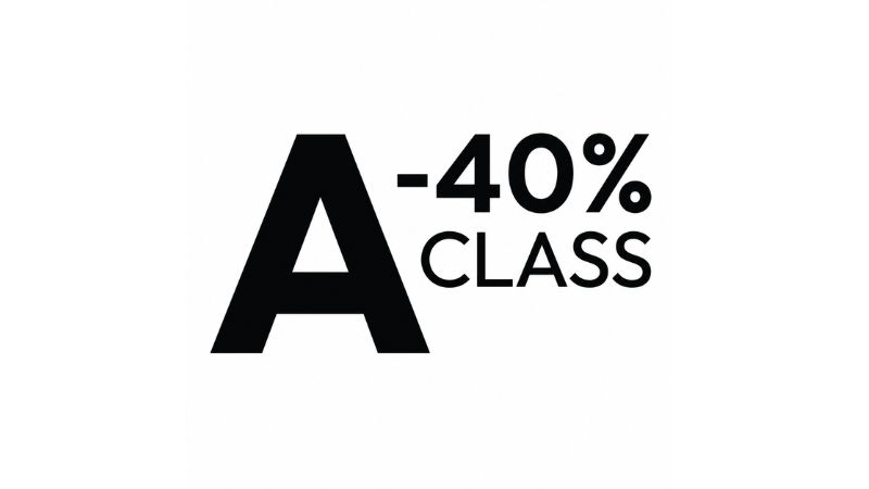 A sınıfı enerjiye kıyasla %40’a kadar daha verimli