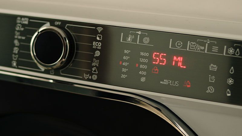 Dosaggio perfetto del detersivo, senza sprechi