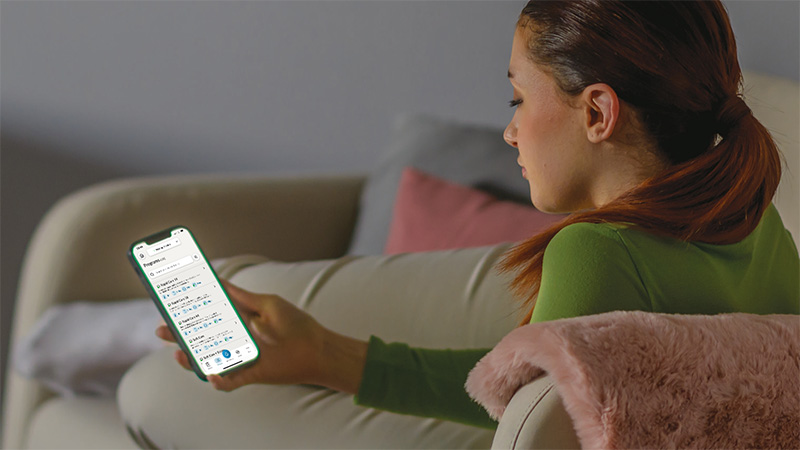 Επιπλέον περιεχόμενο και αποθήκευση μέσω εφαρμογής