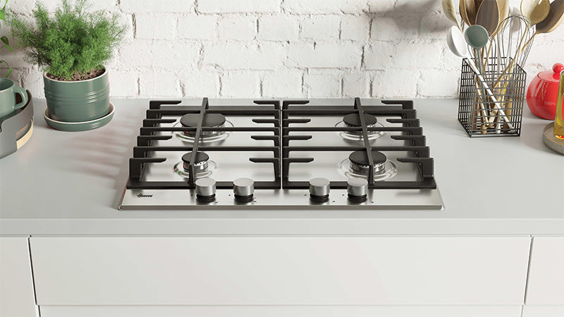 300シロクロ　B34 Piano a Gas H-HOB 300 - HHG6BF4C3X - 33803511 – Hoover Italia