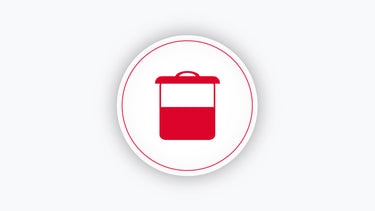 Elevata capacità del vano raccogli polvere