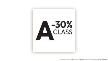 Classe energetica A-30%: massima efficienza energetica
